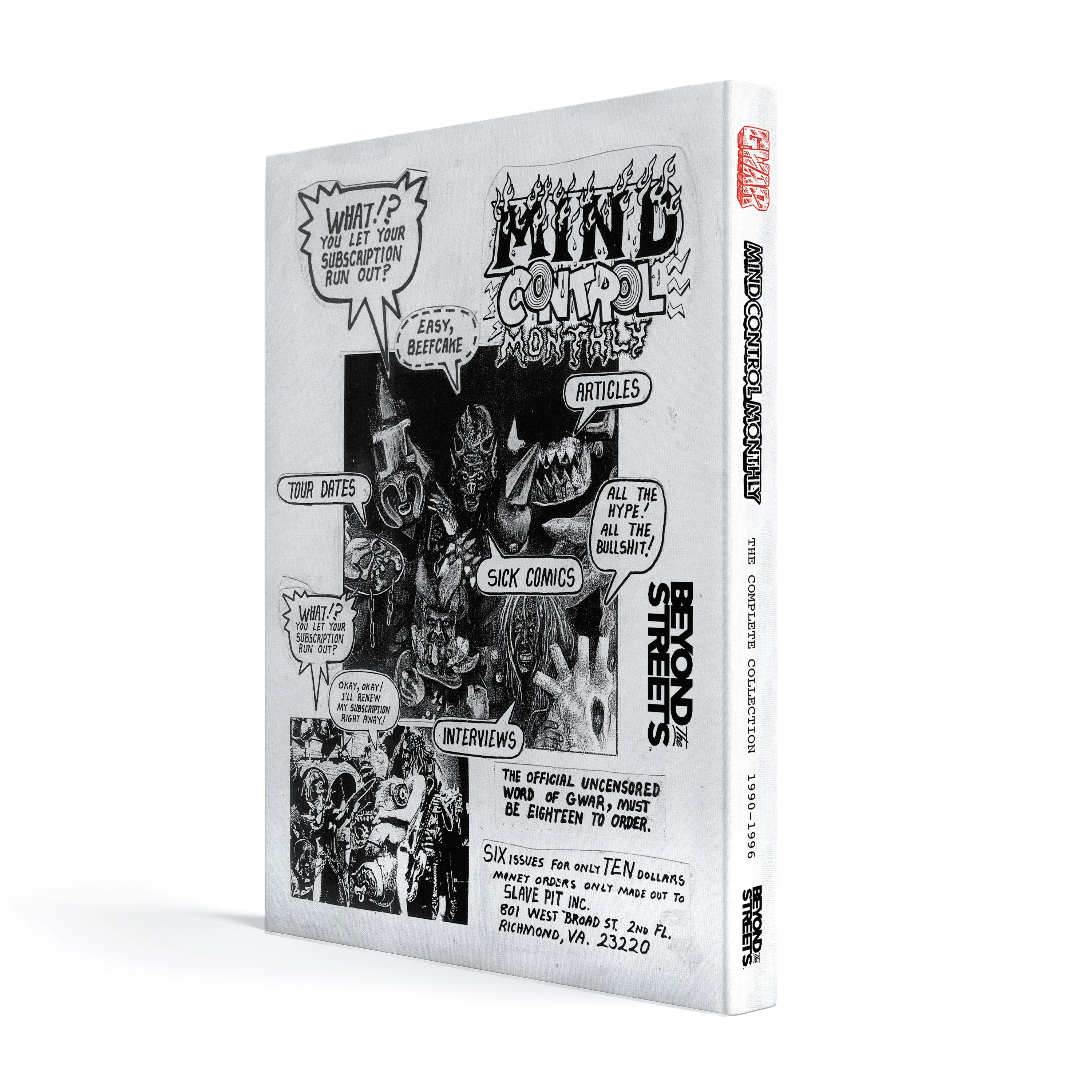 GWAR  "Mind Control Monthly " Book - Image 6